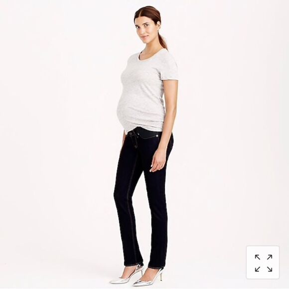 J Crew Sz 24 Maternity Matchstick Jean NWT - Picture 1 of 8